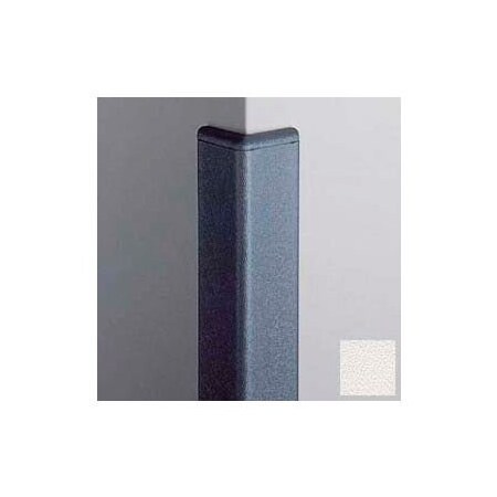 Pawling Surface Mounted Corner Guard 90Deg, 2'' Wings, 8'H W/Caps, Pearl CG-20R-8-361